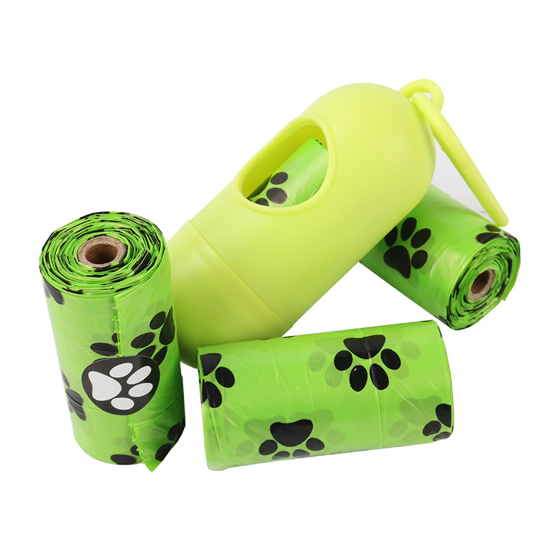 Green waste bags and dispenser