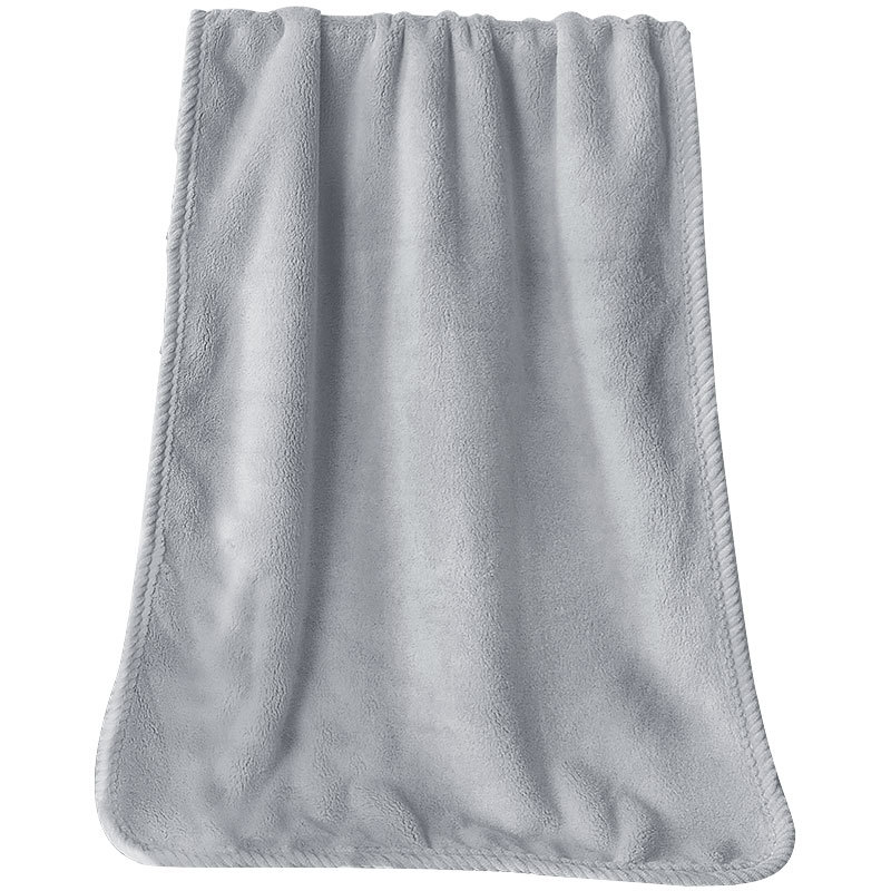 Grey pet drying towel